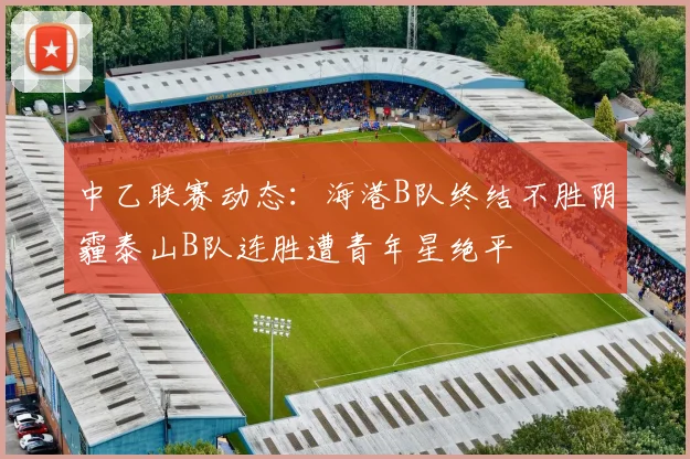 中乙联赛动态:海港B队终结不胜阴霾泰山B队连胜遭青年星绝平